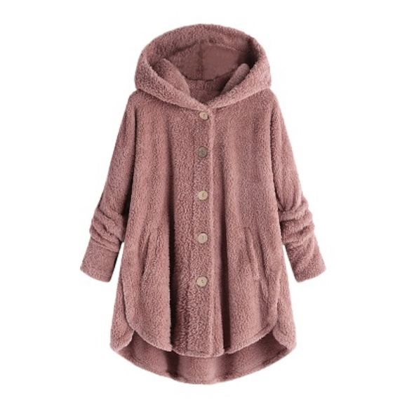 Islandhopper13 Jackets & Blazers - Oversized Plush Hooded Jacket SIZE 16-2X